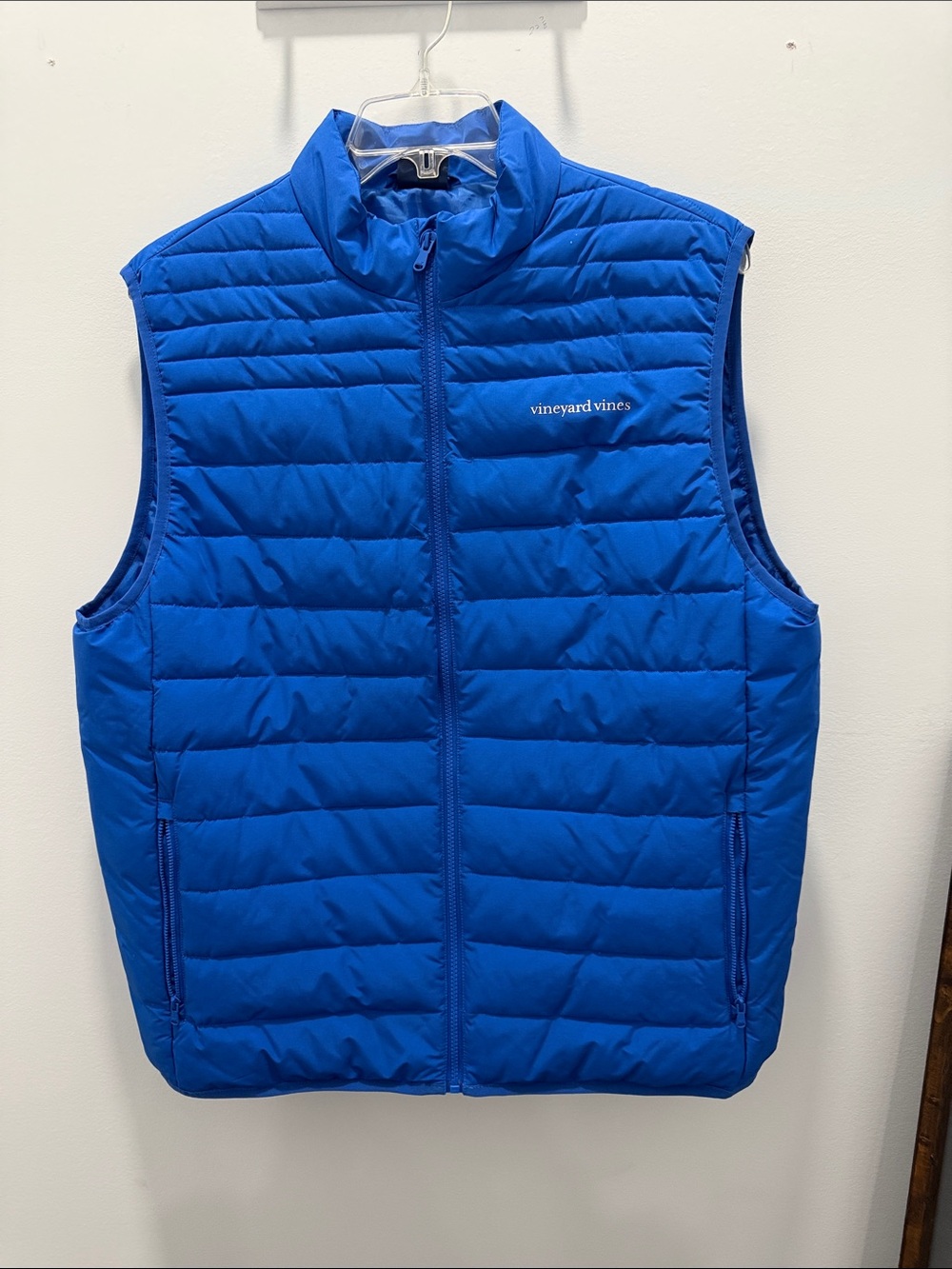 Vineyard Vines Royal Blue Quilted Puffer Vest
